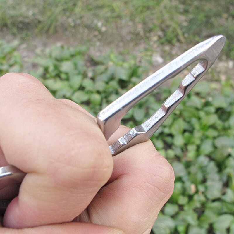 Sikunuo | Stainless Steel MultiFunctional Camping Wrench Tool