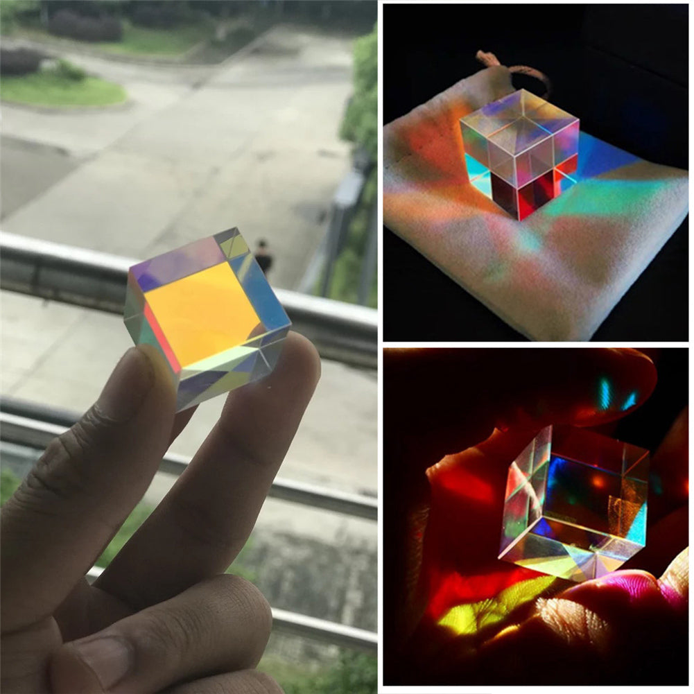 Sikunuo | Colorful Light Reflecting Cube Home Decor