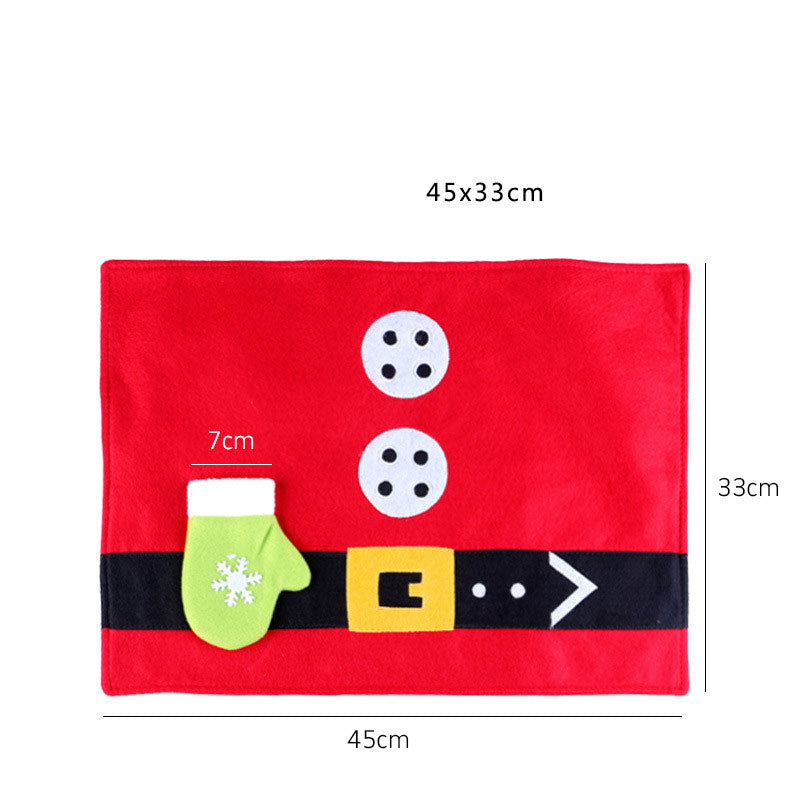 Sikunuo | Ho-Ho-Ho Santa Table Mats
