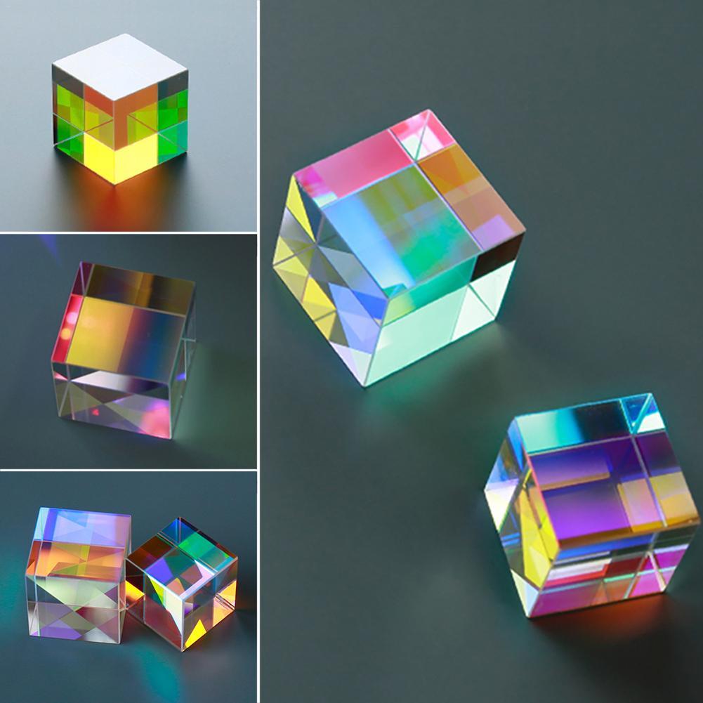 Sikunuo | Colorful Light Reflecting Cube Home Decor