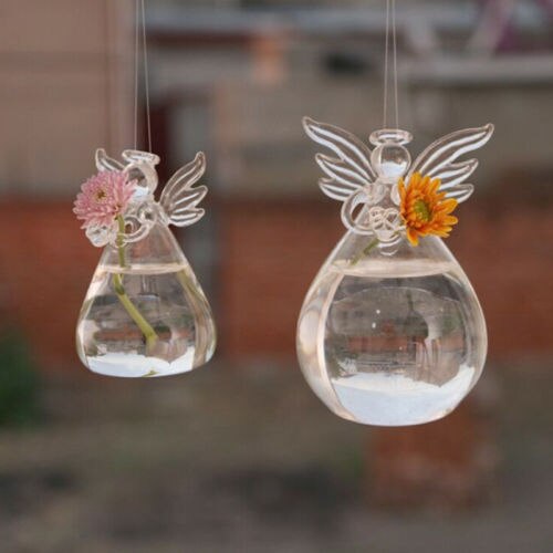 Sikunuo | Angel Time Transparent Glass Vase