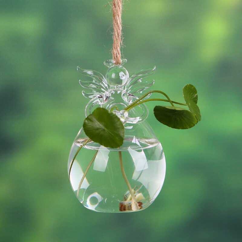 Sikunuo | Angel Time Transparent Glass Vase
