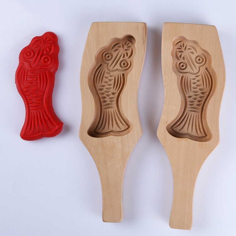 Sikunuo | 3D Wooden Baking Decorative Molds