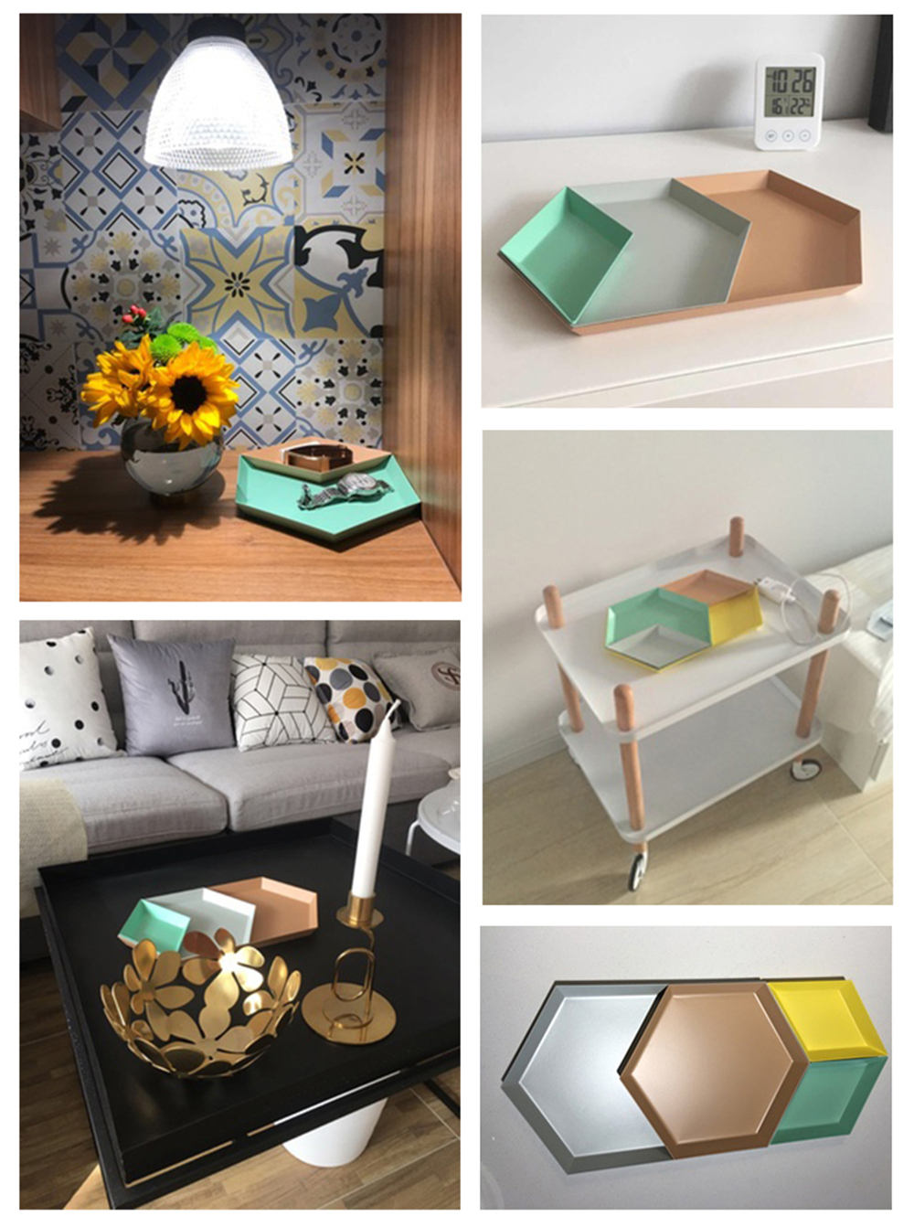 Sikunuo | Nordic Style Geometric Tray