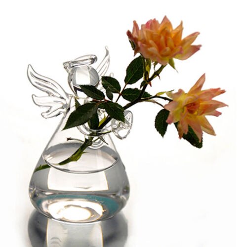 Sikunuo | Angel Time Transparent Glass Vase
