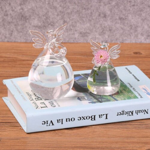 Sikunuo | Angel Time Transparent Glass Vase