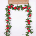 Sikunuo | Artificial Rose Hanging Wall Decoration