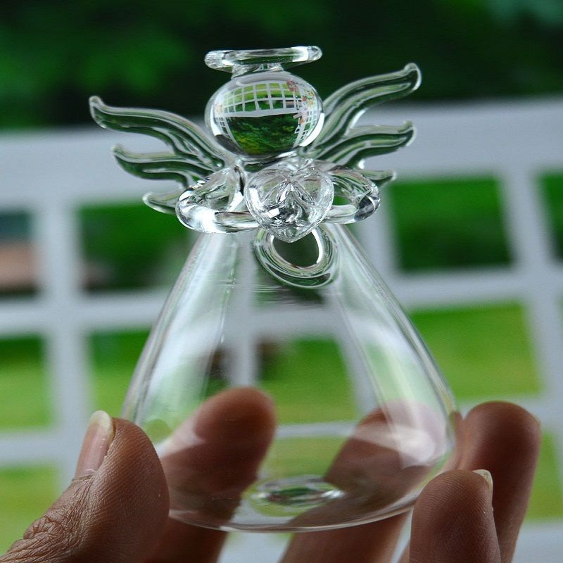 Sikunuo | Angel Time Transparent Glass Vase