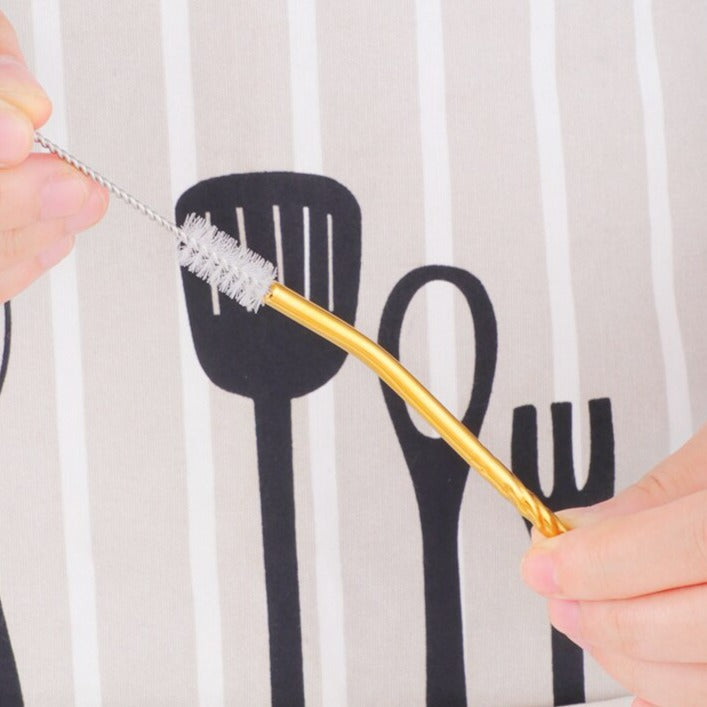Sikunuo | Reusable Long Handle Spoon Straw