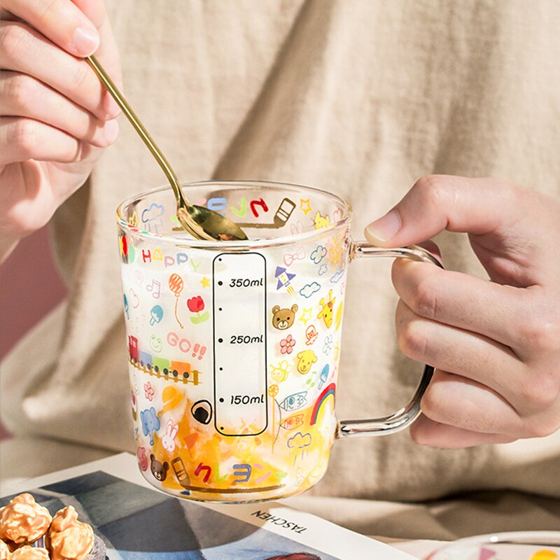 Sikunuo | Cartoon Measuring Glass Cup