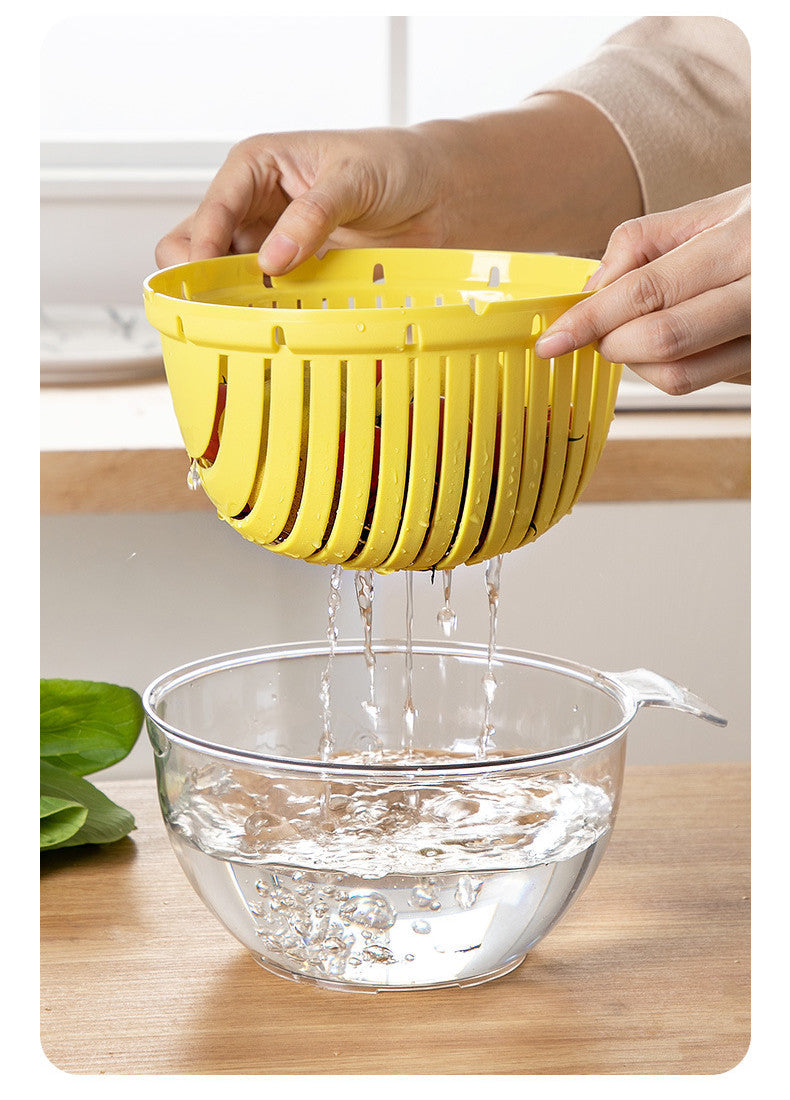Sikunuo | Double Layer Quick Drainer Basket