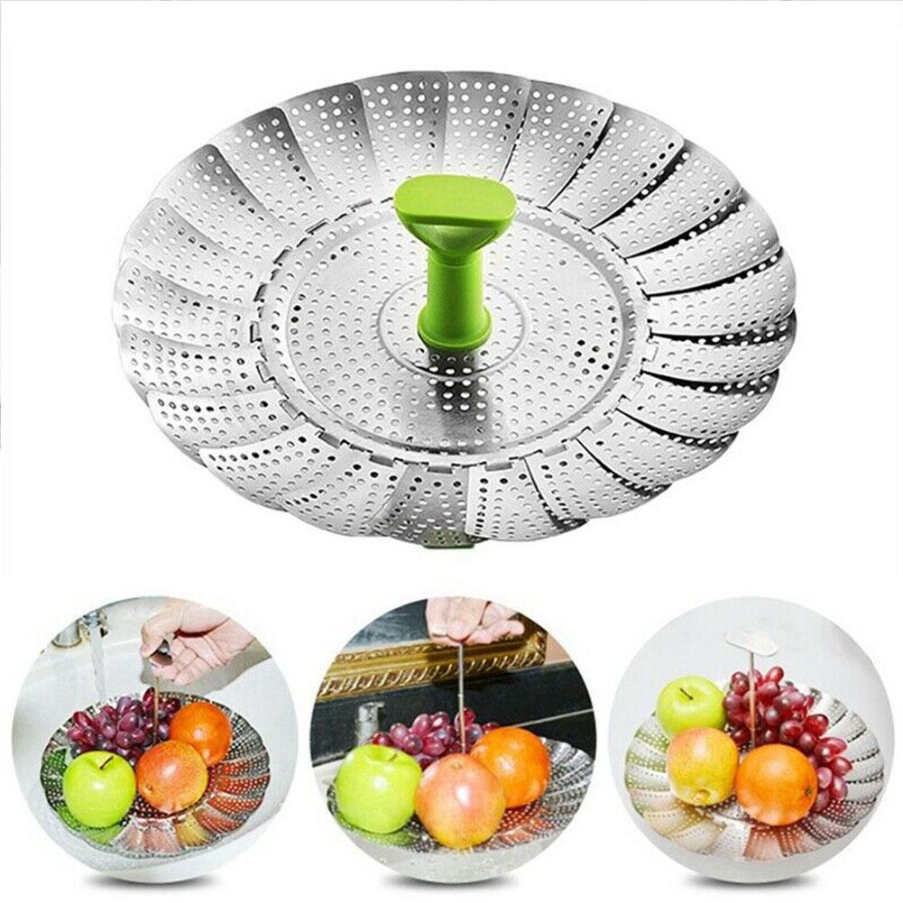 Sikunuo | Stainless Steel Foldable Steamer Basket
