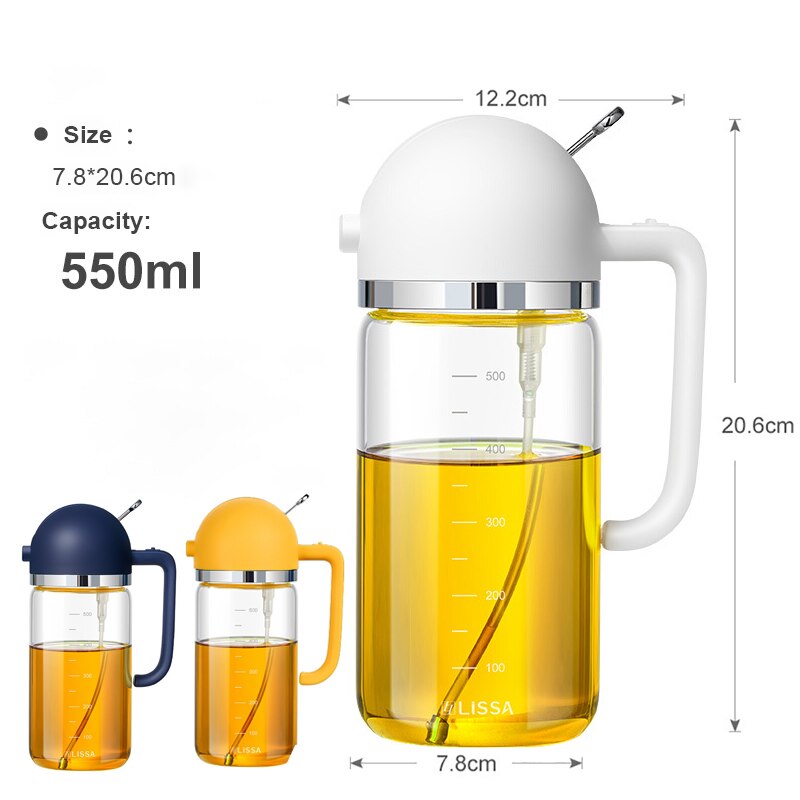 Sikunuo | 2in1 Oil Spray Dispenser Bottle