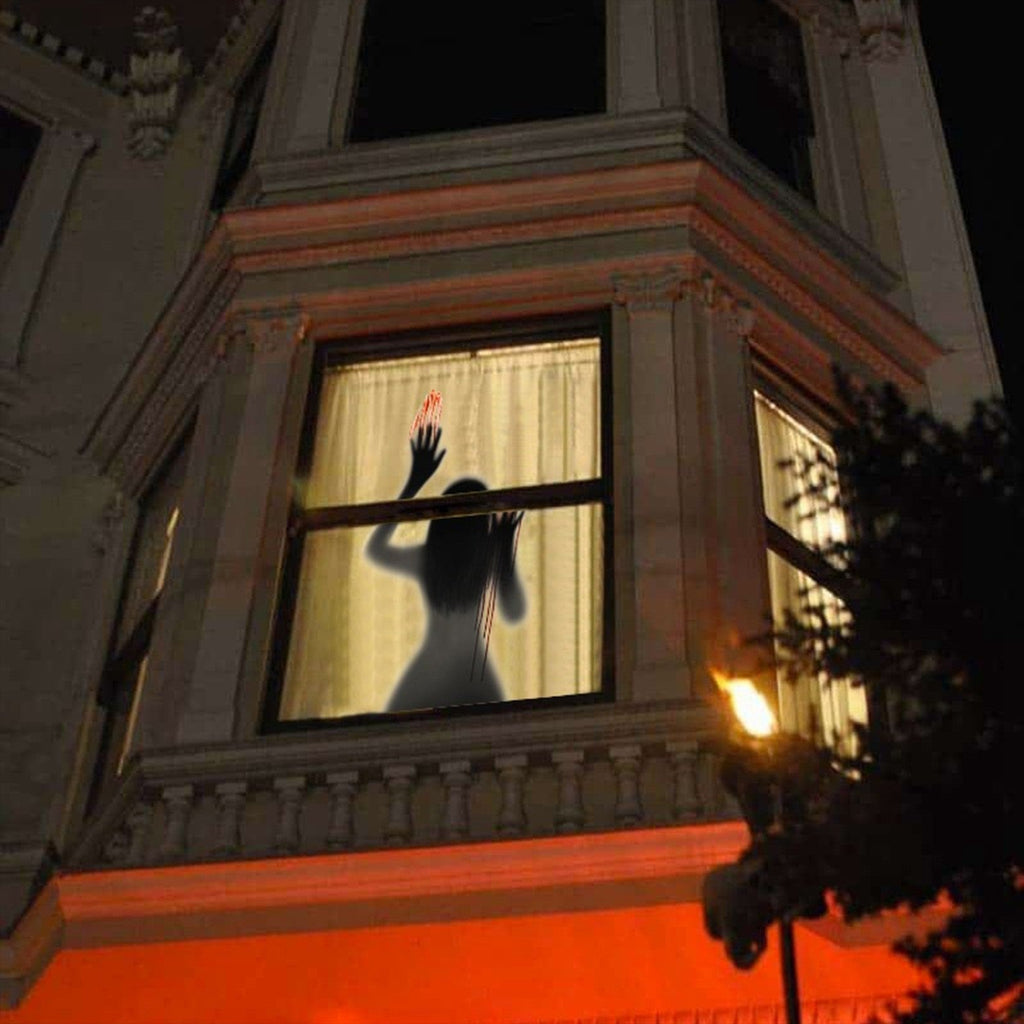 Sikunuo | Scary Ghost Halloween Window Sticker