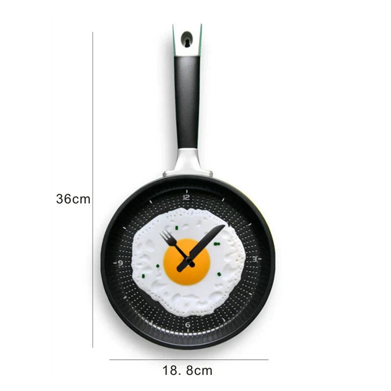 Sikunuo | Omelette Pot-Shaped Wall Clock