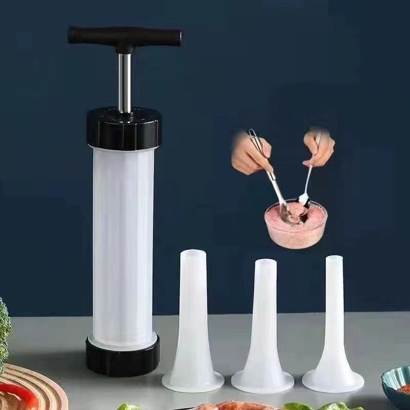Sikunuo | Homemade Sausage Meat Maker Syringe Tool