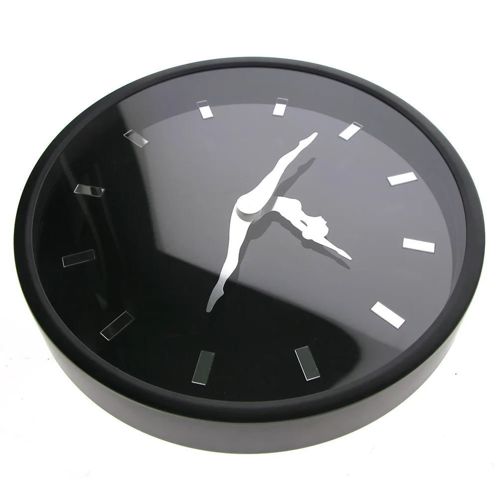 Sikunuo | Dancing Ballerina Artsy Modern Wall Clock