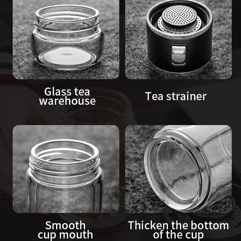 Sikunuo | Double Glass Portable Eco-Friendly Tea Infuser