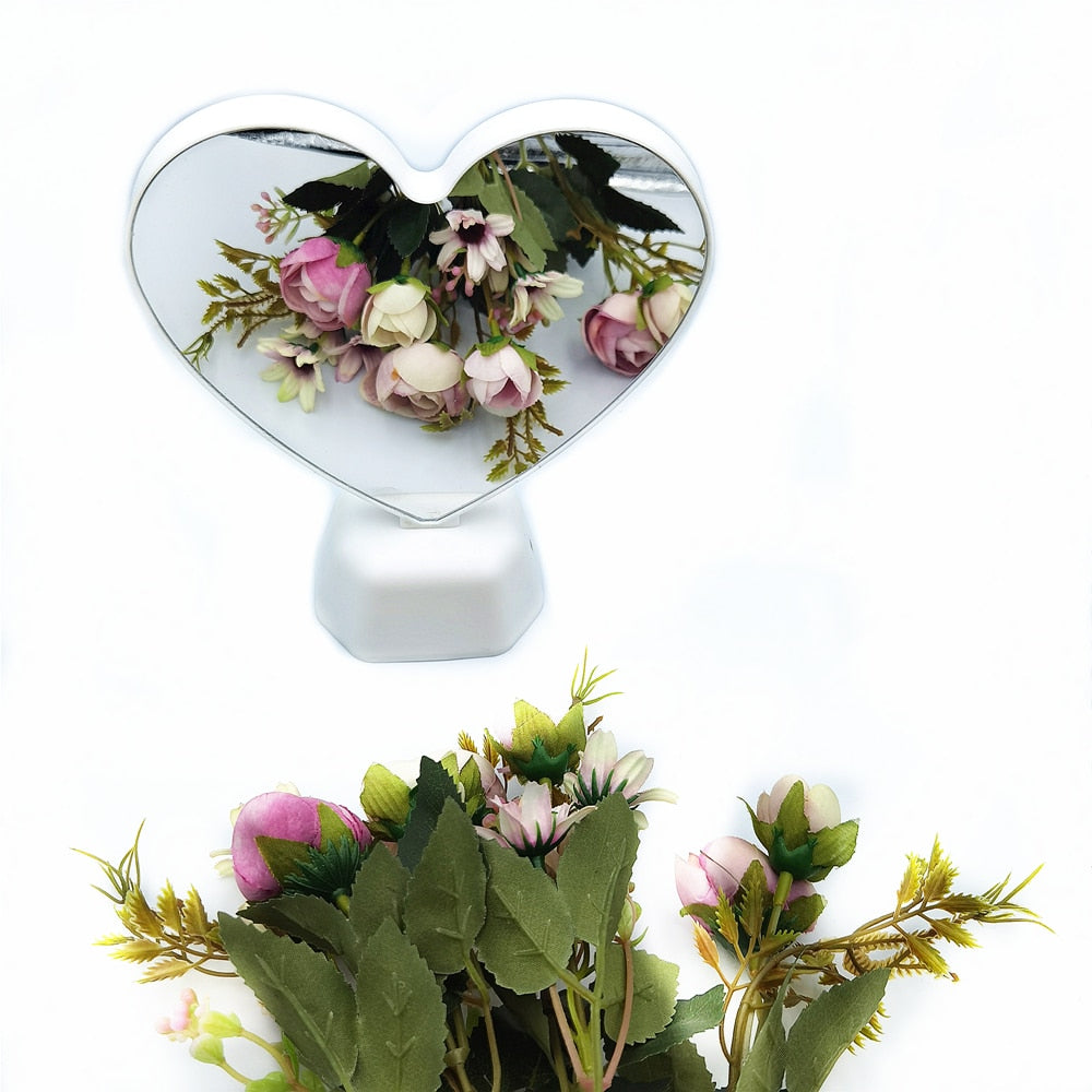 Sikunuo | Heart Mirror LED Night Lamp