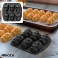 Sikunuo | Halloween 3D Skull Cake Pan