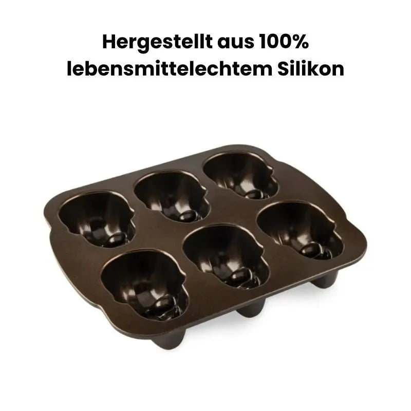 Sikunuo | Halloween 3D Skull Cake Pan
