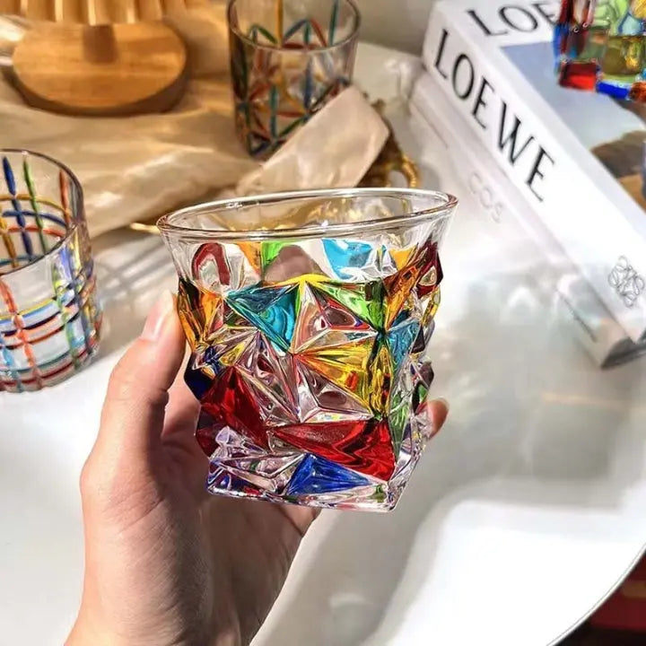 Sikunuo | Hand-painted crystal glasses