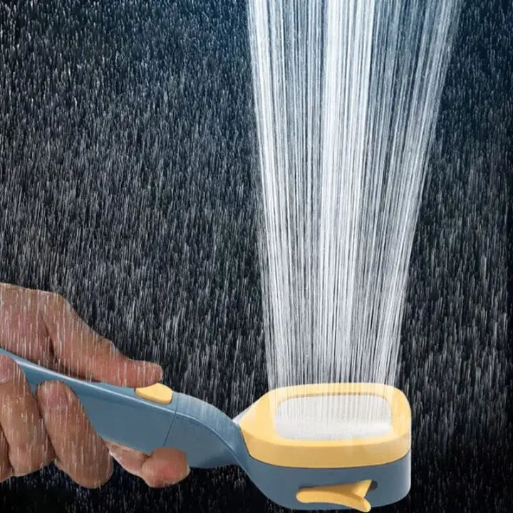 Sikunuo | Handheld shower with 4 spray modes & stop button – High pressure