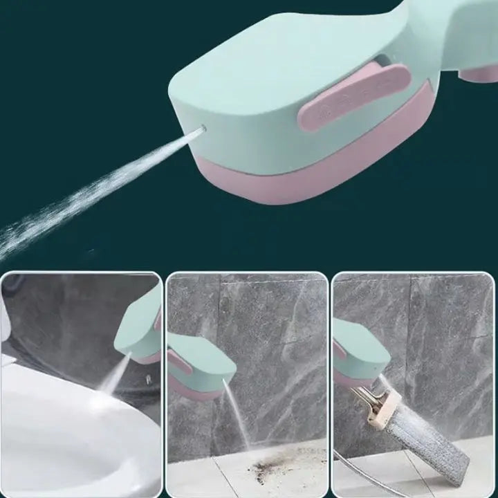 Sikunuo | Handheld shower with 4 spray modes & stop button – High pressure