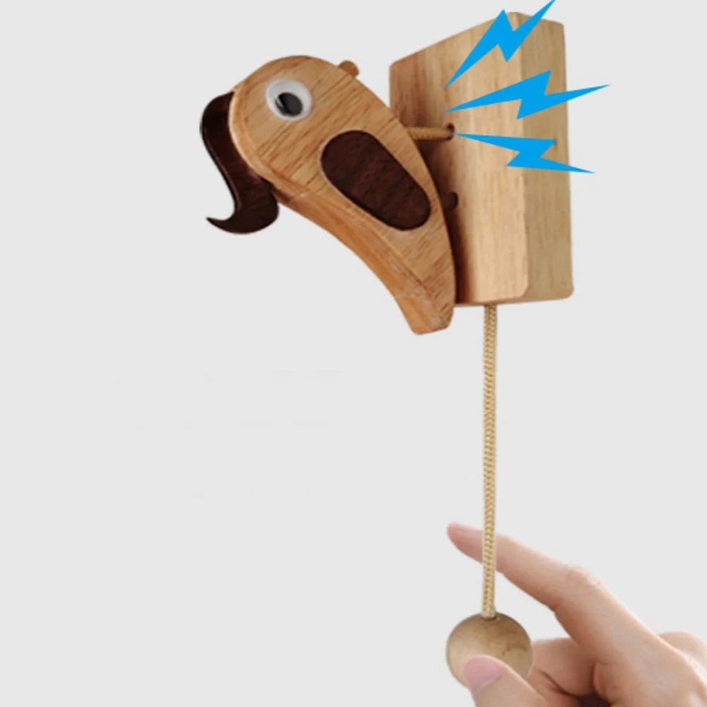 Sikunuo | Handcrafted Woodpecker Creative Doorbell
