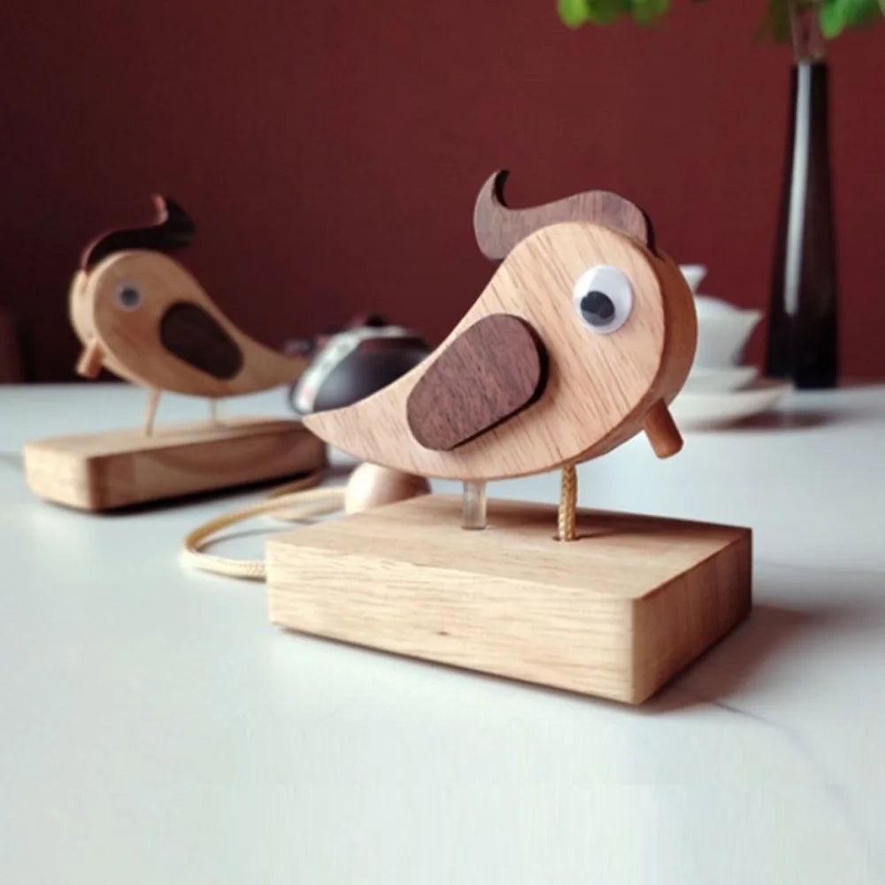 Sikunuo | Handcrafted Woodpecker Creative Doorbell