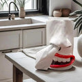 Sikunuo | Handcrafted funny face towel holder