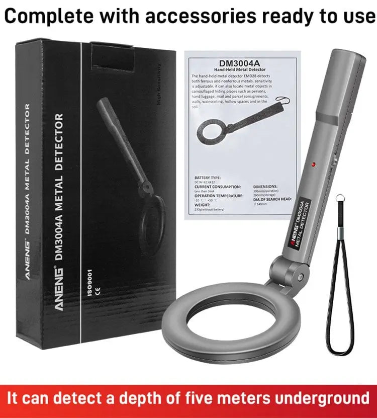 Sikunuo | High-Sensitivity Hand Metal Detector – Discover Hidden Treasures