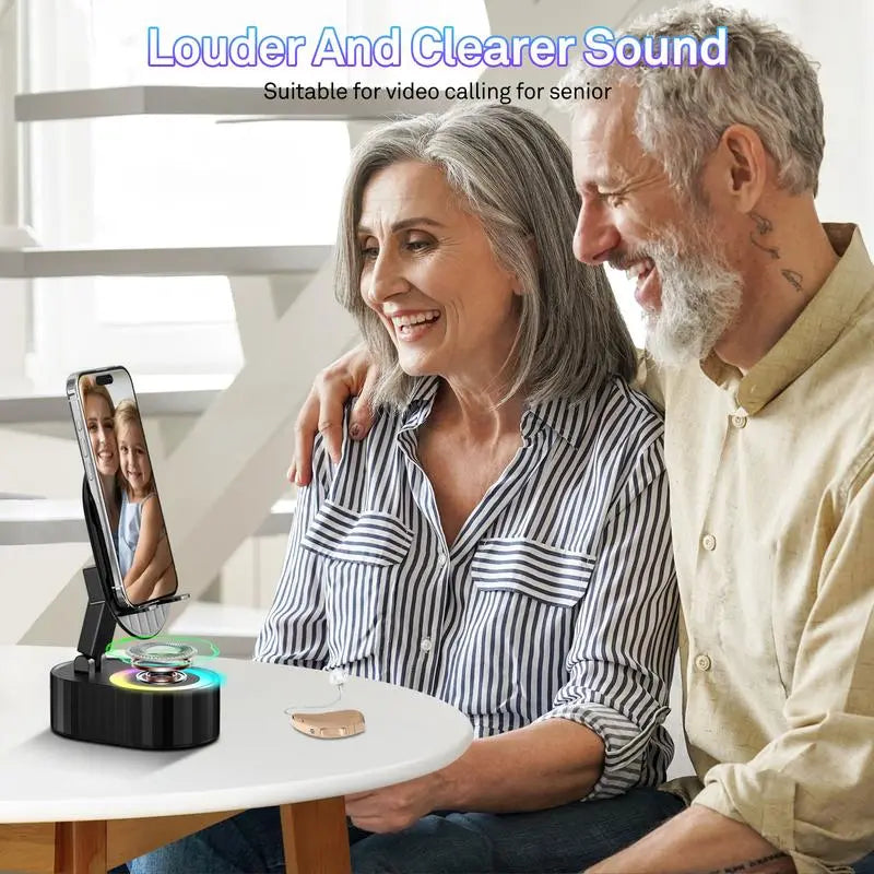 Sikunuo | Handy Stand with Induction Speaker & Power Bank