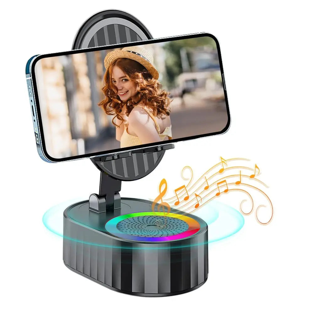 Sikunuo | Handy Stand with Induction Speaker & Power Bank