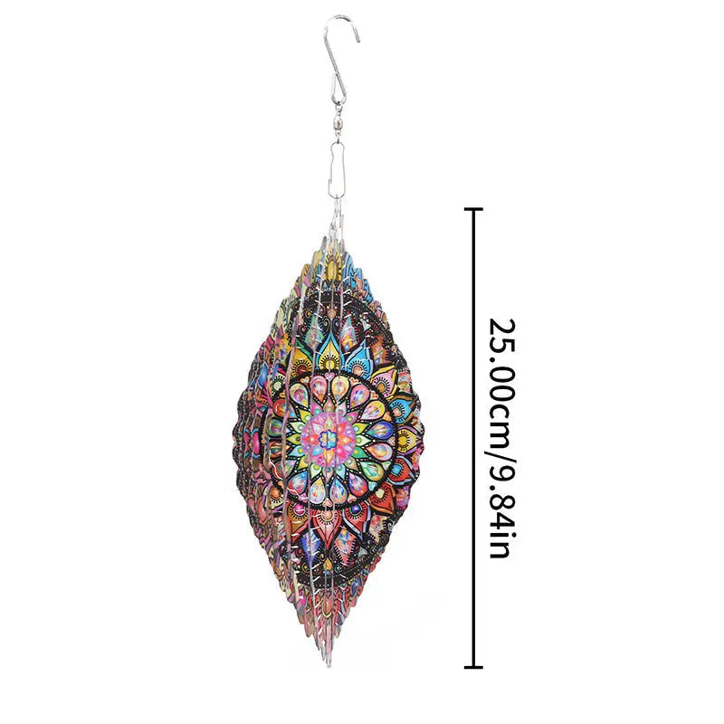 Sikunuo | Hanging Wind Chime made of Metal for Balcony and Garden