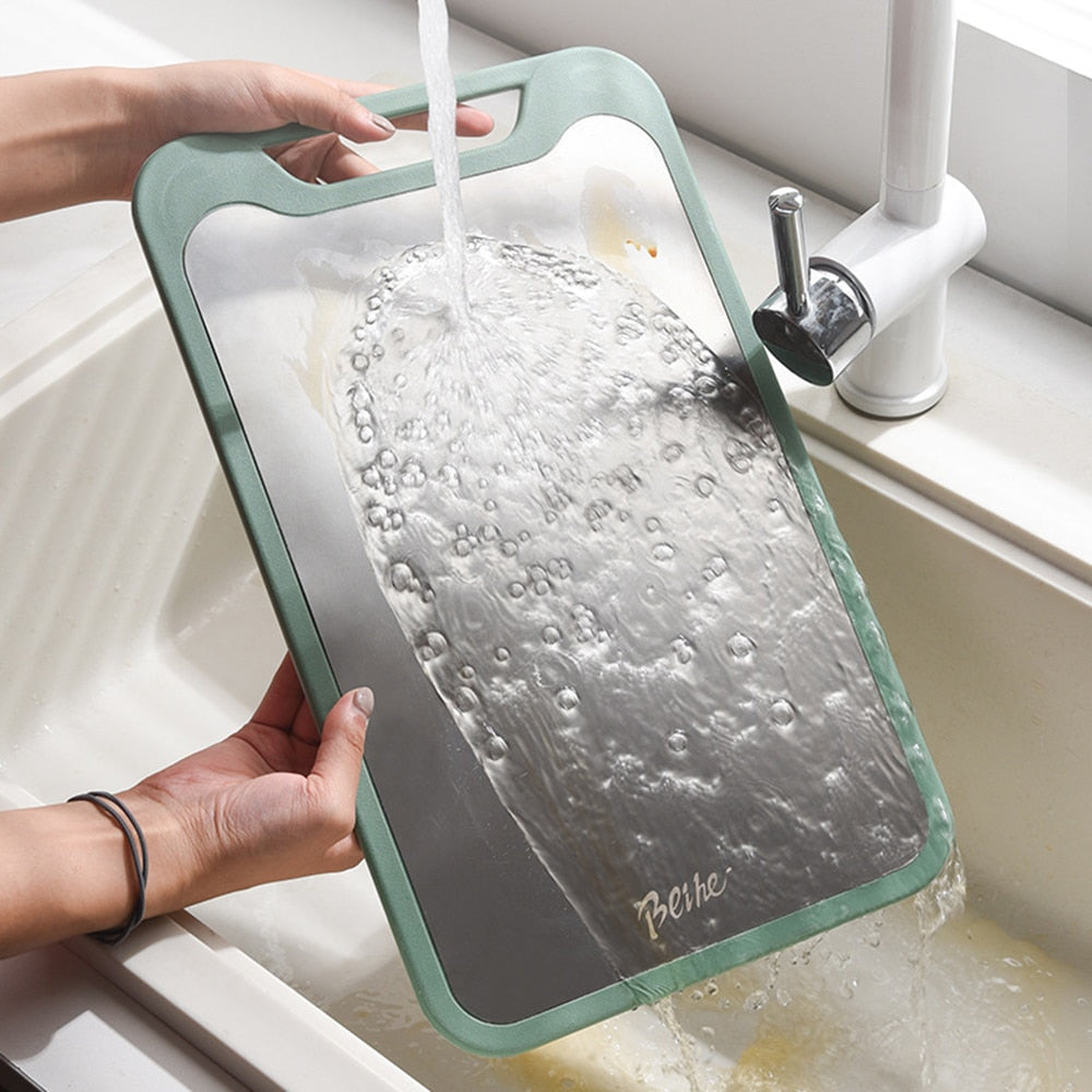 Sikunuo | 2in1 All Cut Up Double-Sided Cutting Board