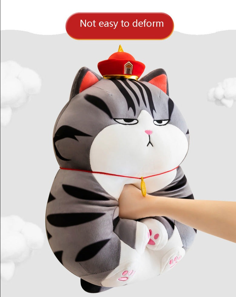 Sikunuo | Moody Cat Soft Cuddly Plush Pillow