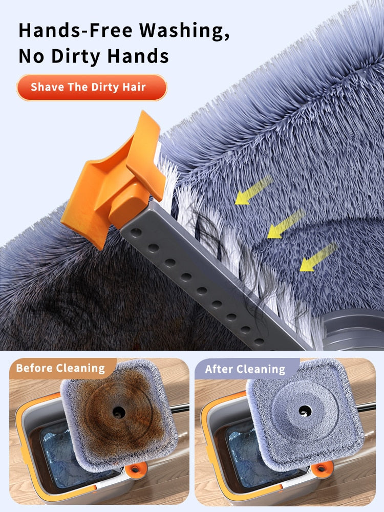 Sikunuo | Magic Self-Cleaning Nano Floor Mop