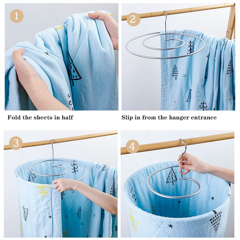 Sikunuo | Rotating Spiral Space-Saving Drying Rack
