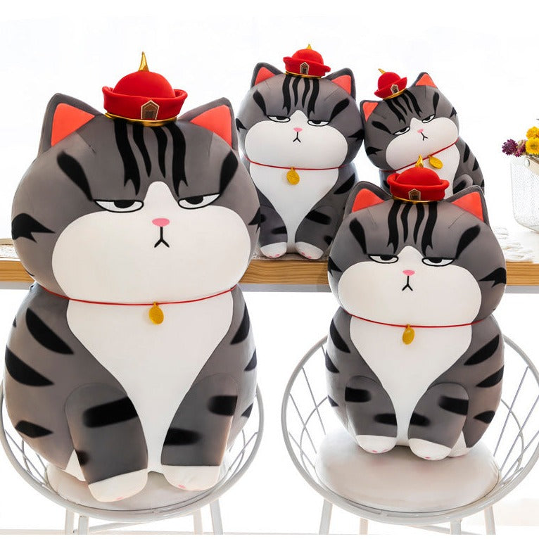 Sikunuo | Moody Cat Soft Cuddly Plush Pillow
