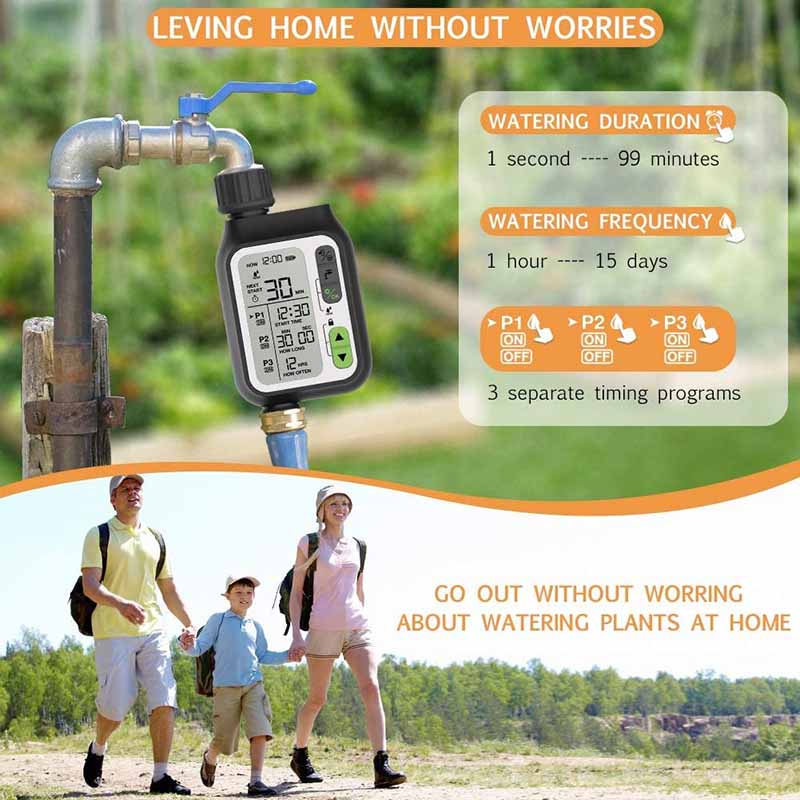 Sikunuo | Automatic Garden Watering Timer Sensor