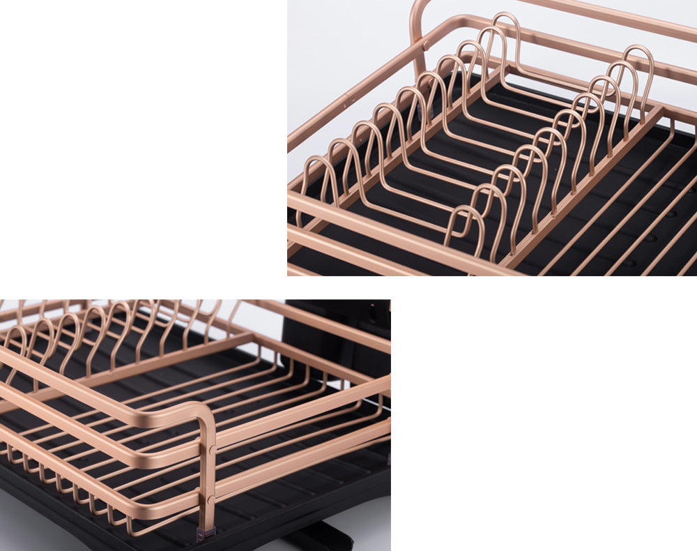 Sikunuo | Creative Kitchen Matte Dish Drying Rack
