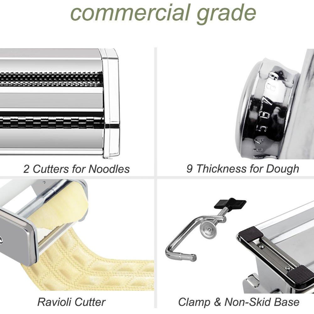 Sikunuo | Stainless Steel Manual Noodle Pasta Maker