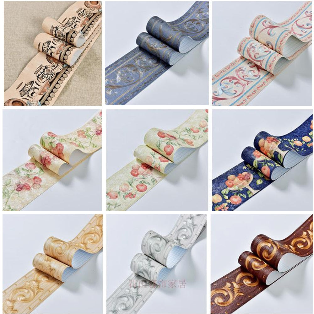 Sikunuo | Retro Flair Waterproof Self-Adhesive Wallpaper