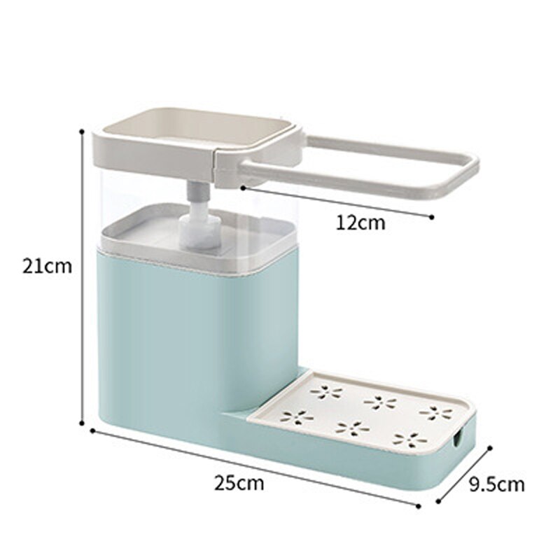 Sikunuo | Kitchen Cloth Hanger Soap Dispenser