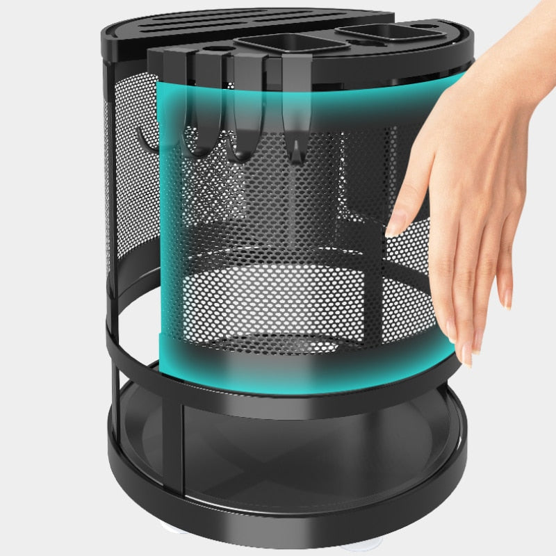 Sikunuo | Rotating Kitchen Organizer Shelf Box