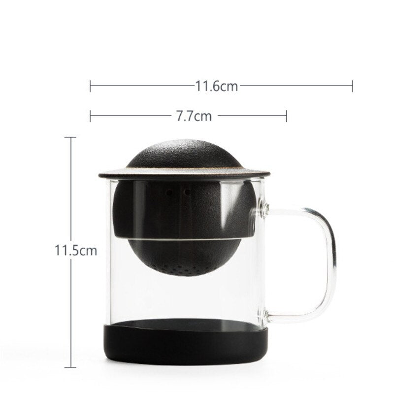 Sikunuo | Cosmic Orbit Brew Ceramic Teapot