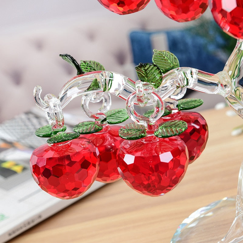 Sikunuo | Elegant Crystal Apple Tree Home Decor