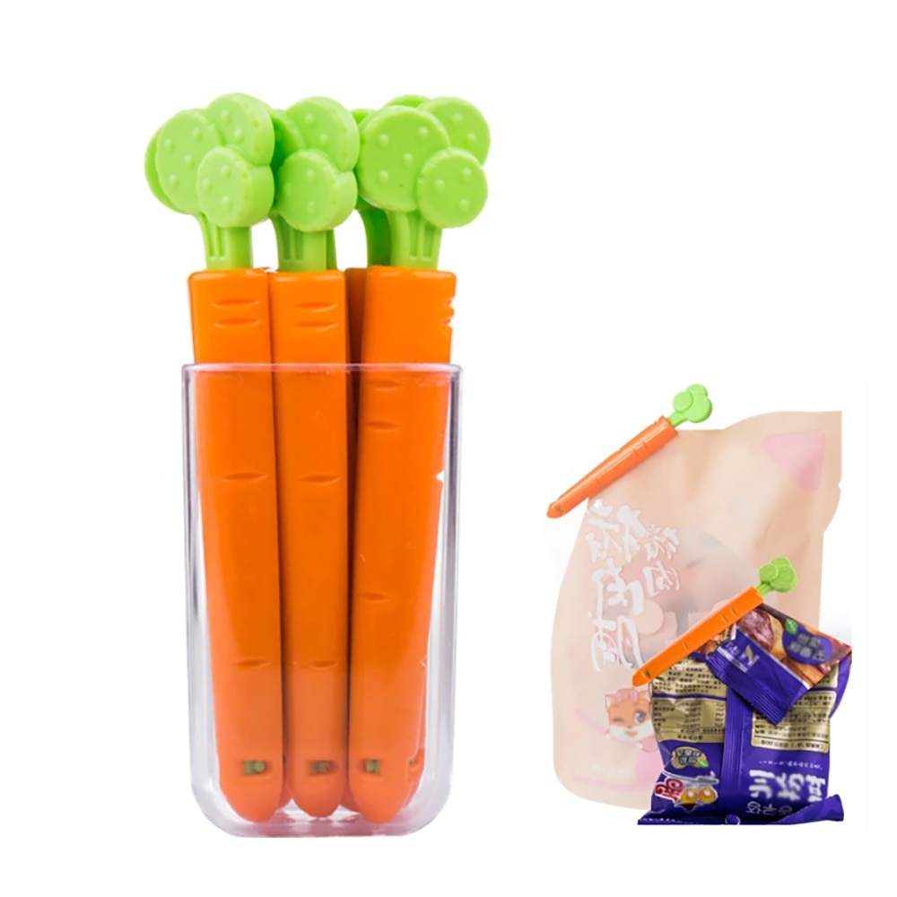 Sikunuo | 5pcs Sealing Carrot Bag Clips