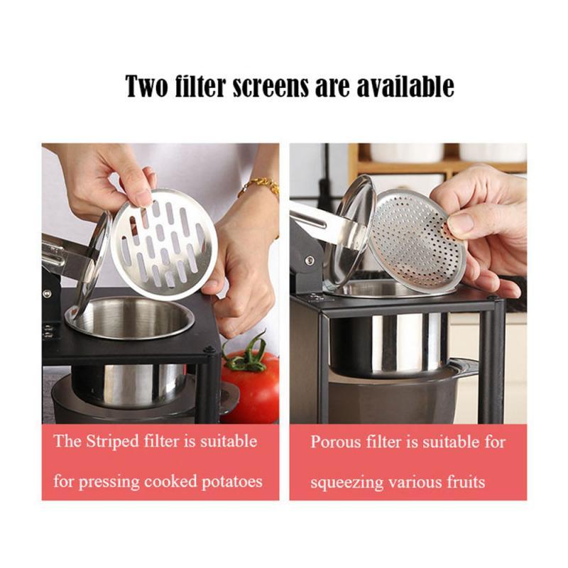 Sikunuo | Fresh Squeeze Stainless Steel Manual Juicer